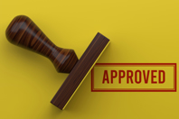APPROVED Rubber Stamp iStock-1178959563