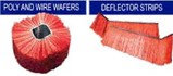 Street Sweeping Brooms - Deflector Strips Street Sweeping Brooms - Deflector Strips