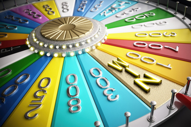 Wheel spinning with various prizes-GettyImages-2164166010 Wheel spinning with various prizes-GettyImages-2164166010