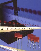 DSF Stacked Metallized Polyester Film Capacitor 