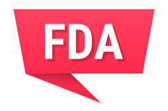 FDA - Food and Drug Administration, red Speech bubble-GettyImages-2213848387