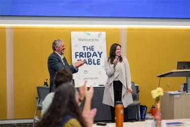 Craig Scharton and Hannah Maeda