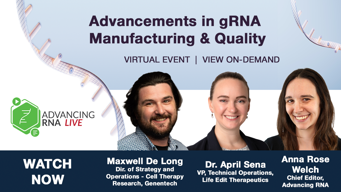 Advancements in gRNA Manufacturing & Quality
