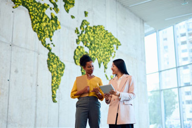 Global business, sustainablilty, green-GettyImages-2217360716