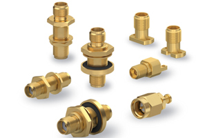 Non-magnetic SMA connectors