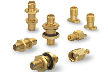 Non-magnetic SMA connectors