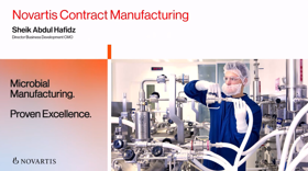 Novartis Capabilities Update June 2026: Microbial Development & Manufacturing