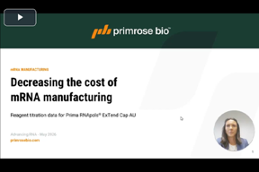Primrose Bio - Decreasing mRNA manufacturing cost