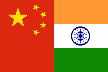 China-India-flags