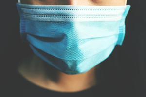 Service Delivery Without Contact COVID 19 Coronavirus Mask Wearer