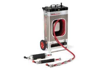 thumbnail_Image 2_ Climbolino unit with hose and cutting head attachments