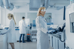 DTx Pharma And The Near-Term Future Of RNA Therapeutics Scientist laboratory blood and genetic samples iStock-1140779754