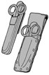 Knife/Splicer Snips with Combination Holder Knife/Splicer Snips with Combination Holder