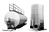 Heated Tack Oil Storage Tanks