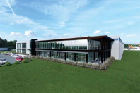 Rendering of Frontier's phase two development at Wilmington Airport