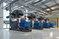 Multistage centrifugal air blower and exhauster ZM