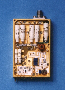 Ultra-Miniature High Power Microwave Transmitter
