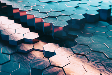 abstract technical 3d hexagon-GettyImages-1204279261