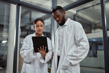 Scientists Viewing Tablet GettyImages-1370154332