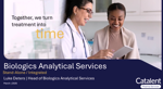 Catalent Capabilities Update March 2026: Analytical Services