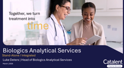 Catalent Capabilities Update March 2026: Analytical Services
