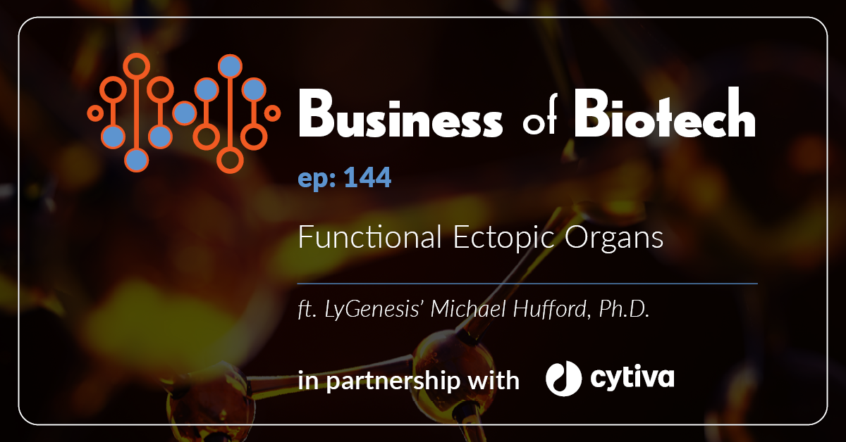 Functional Ectopic Organs With LyGenesis Michael Hufford PhD