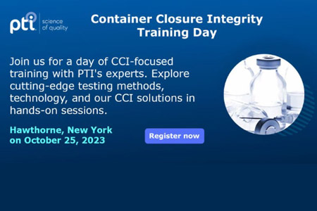 PTI Announces Container Closure Integrity Training Day With Industry