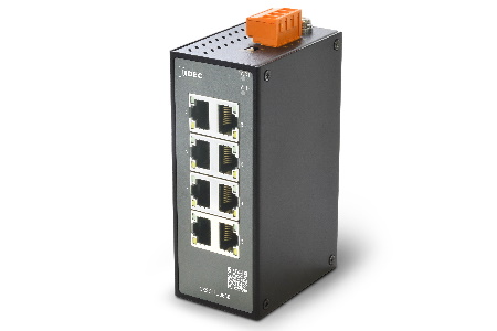 IDEC 8-Port Unmanaged Ethernet Switch Delivers Key Industrial