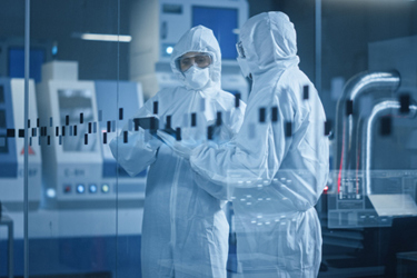 Factory cleanroom-GettyImages-1294339649