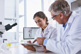 Scientists In Lab Working Together On Digital Tablet GettyImages-893884830 Scientists In Lab Working Together On Digital Tablet GettyImages-893884830