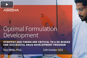 Optimal Formulation Development Optimal Formulation Development