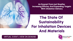 The State Of Sustainability For Inhalation Devices And Materials