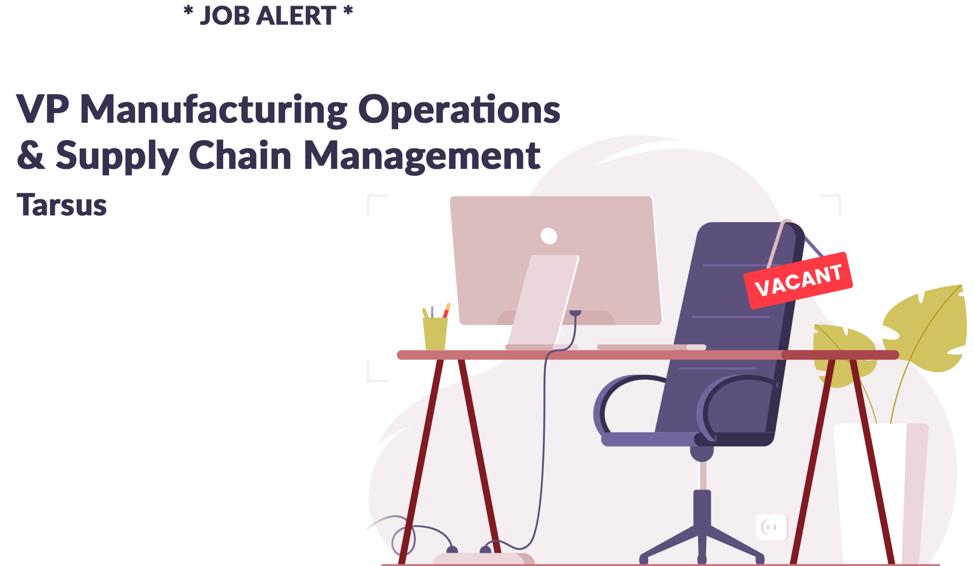05 17 21 BioProcess Online Job Alert Opening For VP Manu 