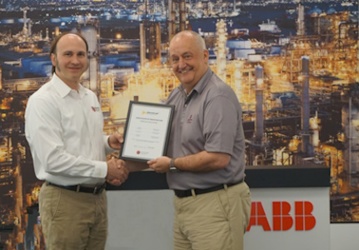 Image - Sean Vincent FCG Director of Technology Programs and Peter Bradley from ABB