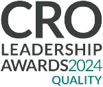2024 Clinical Leader CRO Leadership Awards Quality Logo