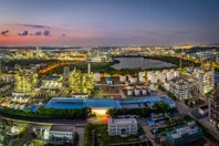 Aerial view of oil refinery-GettyImages-2207495602