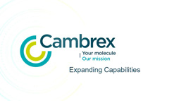 Cambrex April OPCU Small Mol Cambrex April OPCU Small Mol