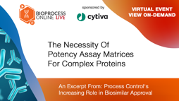 The Necessity Of Potency Assay Matrices For Complex Proteins