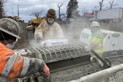 GeoSpray being prepared