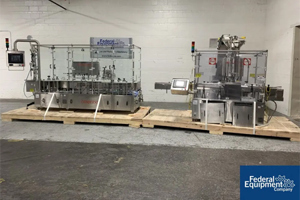 Capmatic Inline Vial FIlling Line, Model Conquest FS8
