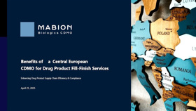 Mabion Capacity Update April 2025: Fill/Finish Mabion April OPCU FF