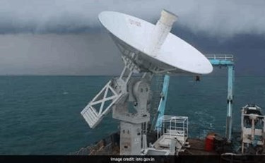 India Launches Seaborne Antenna For Tracking Deep Space Missions