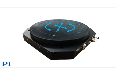 XY-Rotation Stage With Frictionless Bearings Is Less Than 40mm Tall