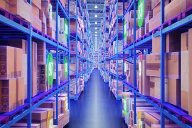 digital twin, intelligent distribution warehouse, inventory control-GettyImages-1498807365