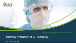 IDT Biologika June 2026 Capabilities Update Microbial Development & Mfg