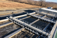AquaNereda system at Wolcott WWTP