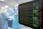 Intensive care unit monitor and surgery-iStock-529156803