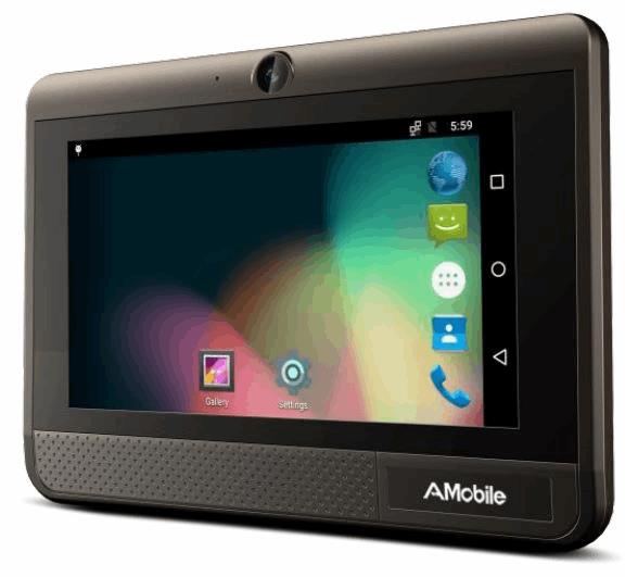 Amobile Iot 500 Rugged Tablet A Handy Flexible Little Hmi For Visualizing And Responding To What The Internet Of Things Is Doing