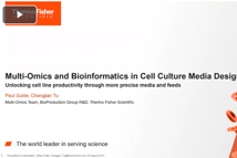 Multi-Omics And Bioinformatics In Cell Culture Media Design