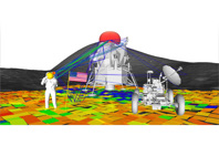 Breaking Boundaries In Wireless Communication: Simulating Animated, On-Body RF Propagation Apollo 15 blue paths